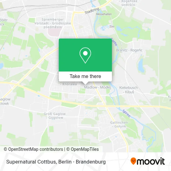 Supernatural Cottbus map