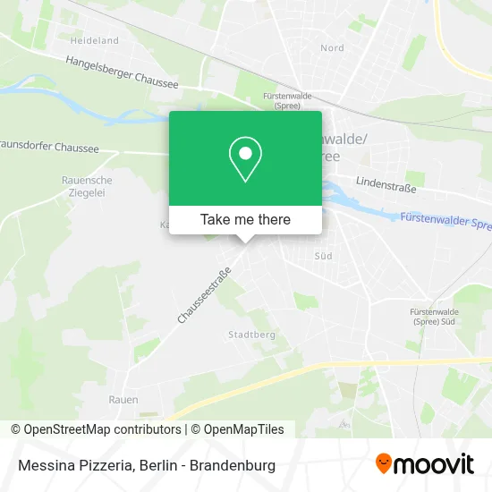 Messina Pizzeria map