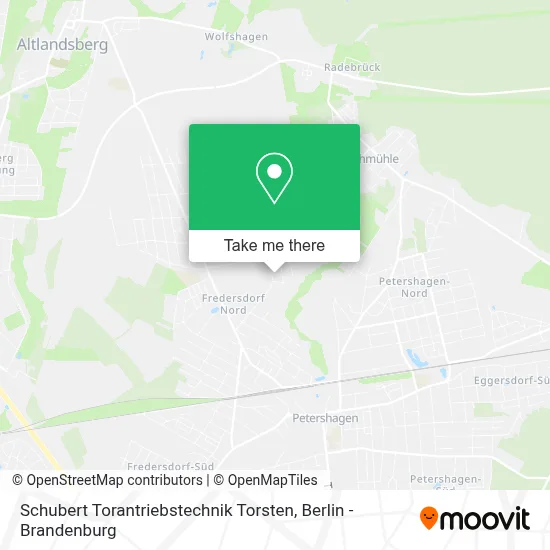 Schubert Torantriebstechnik Torsten map
