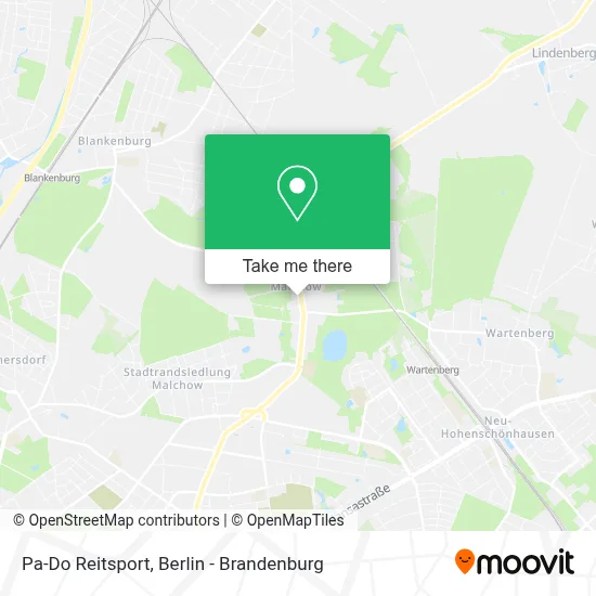 Pa-Do Reitsport map