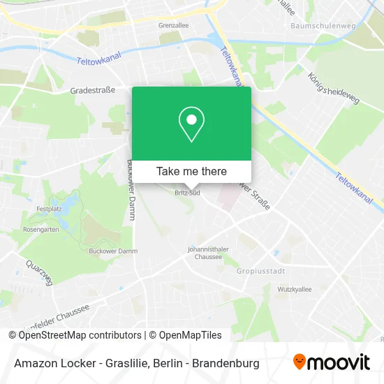 Amazon Locker - Graslilie map