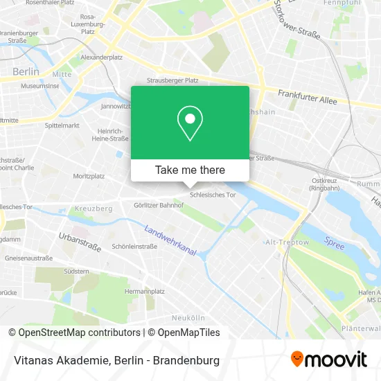 Vitanas Akademie map