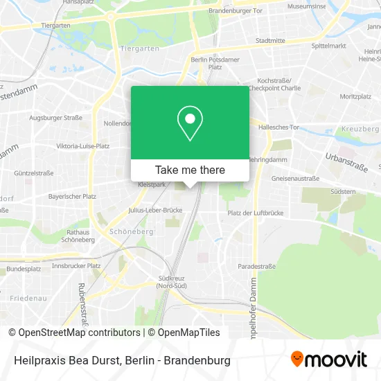 Heilpraxis Bea Durst map