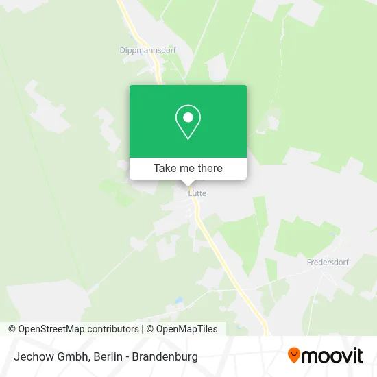 Jechow Gmbh map