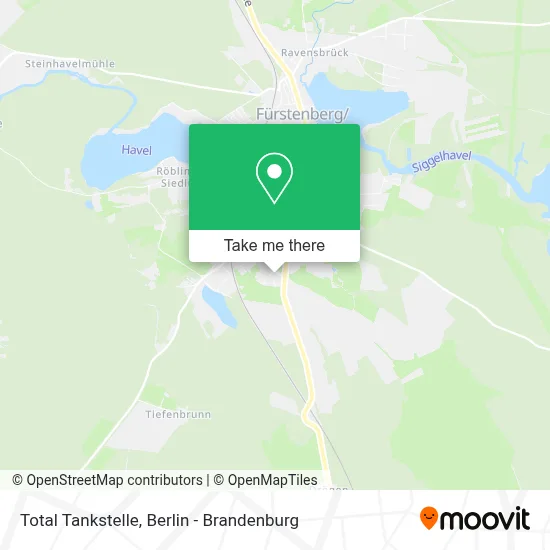 Total Tankstelle map