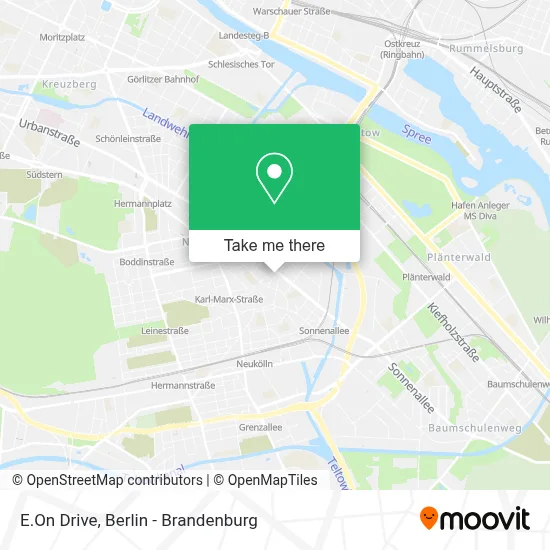 E.On Drive map
