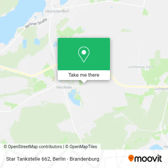 Star Tankstelle 662 map