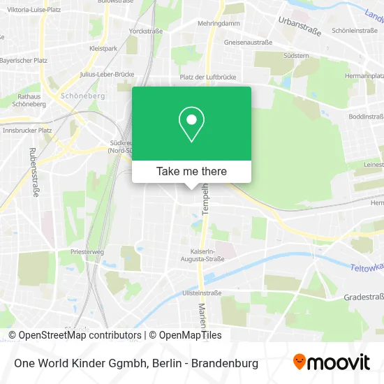 One World Kinder Ggmbh map