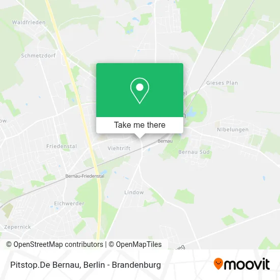 Pitstop.De Bernau map