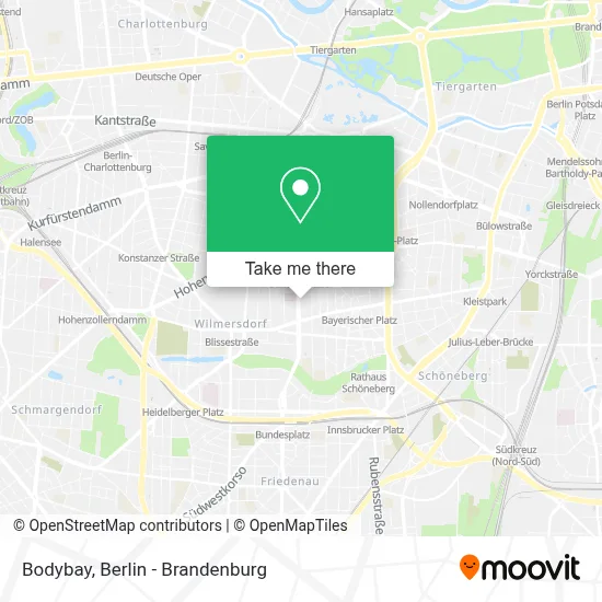 Bodybay map
