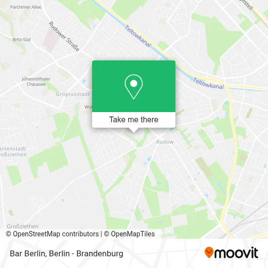 Bar Berlin map