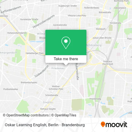 Oskar Learning English map