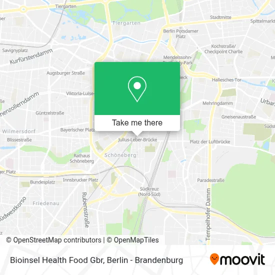 Bioinsel Health Food Gbr map