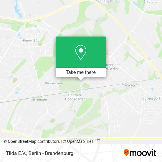 Tilda E.V. map