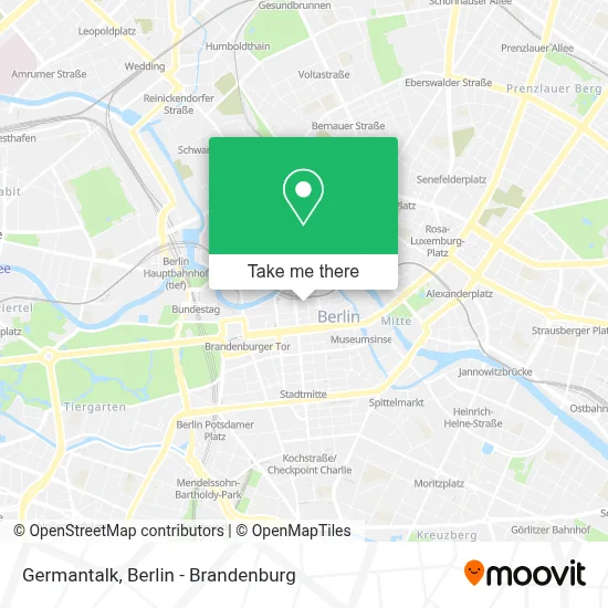 Germantalk map
