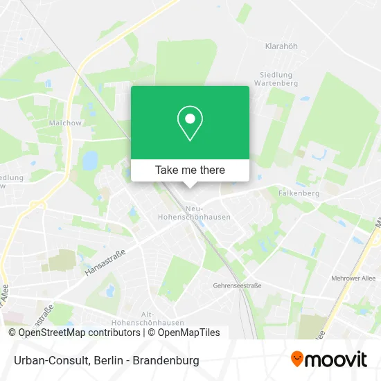Urban-Consult map