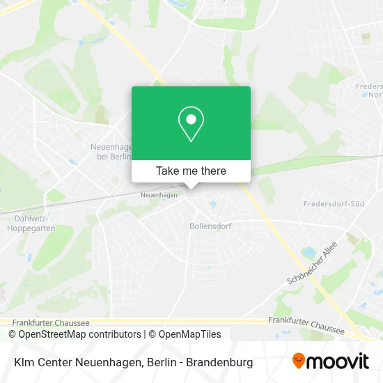 Klm Center Neuenhagen map