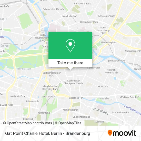Gat Point Charlie Hotel map