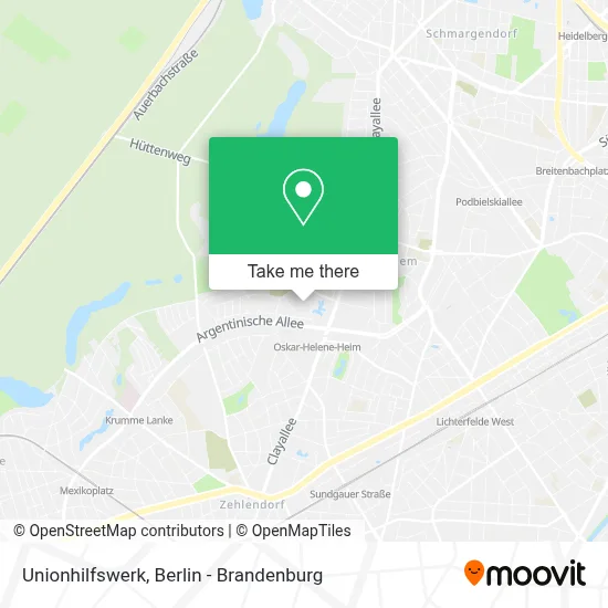 Unionhilfswerk map