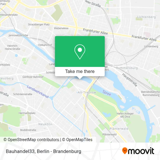 Bauhandel33 map