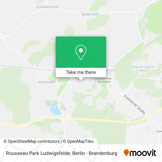 Rousseau Park Ludwigsfelde map
