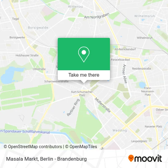 Masala Markt map