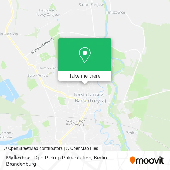 Myflexbox - Dpd Pickup Paketstation map