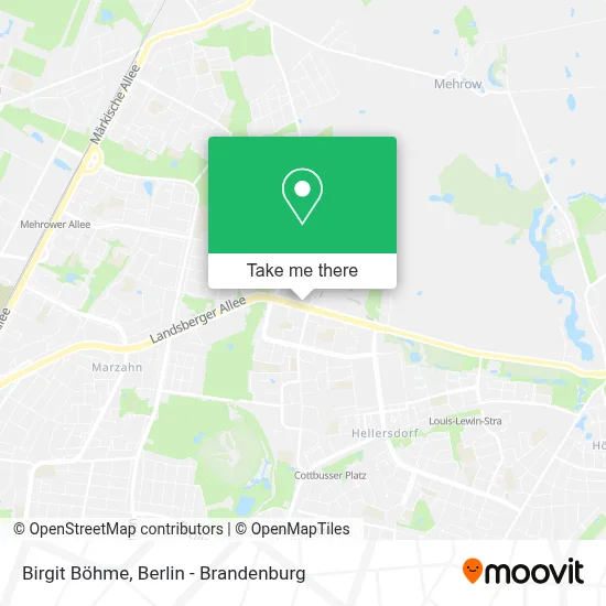 Birgit Böhme map