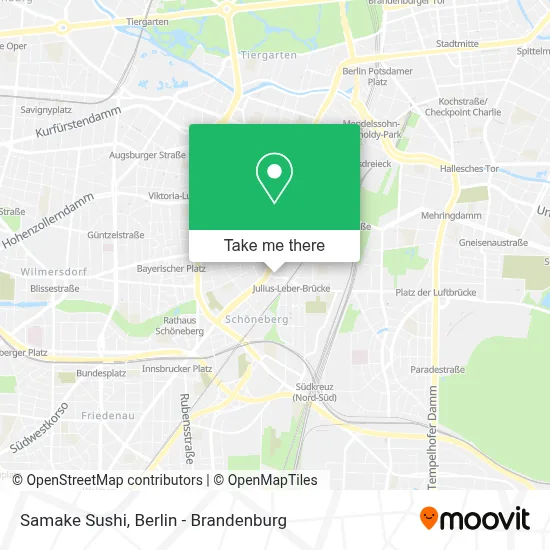 Samake Sushi map