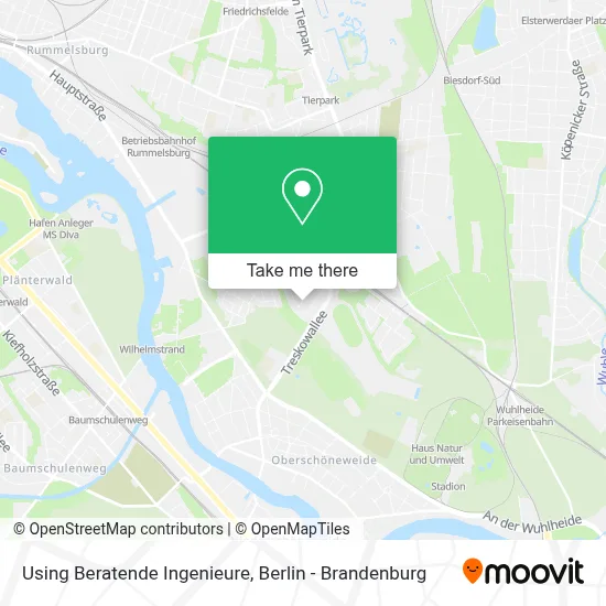 Using Beratende Ingenieure map