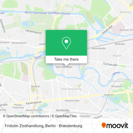 Fridolin Zoohandlung map