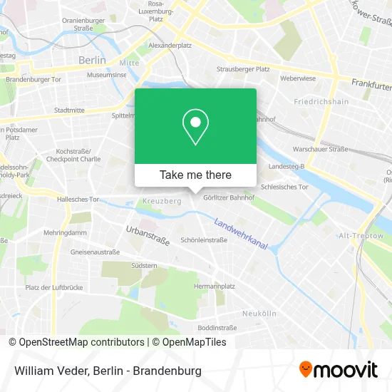 William Veder map