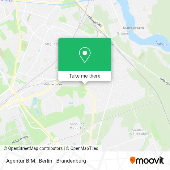 Agentur B.M. map
