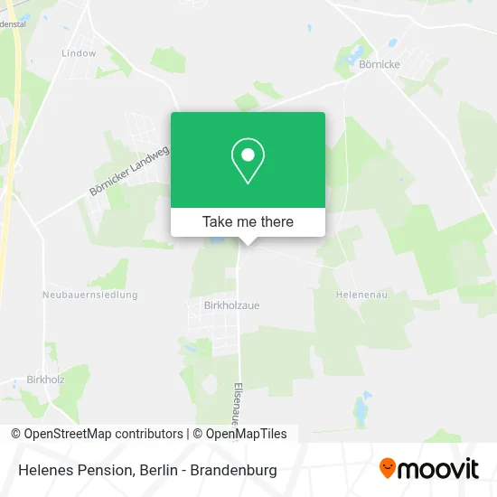 Helenes Pension map