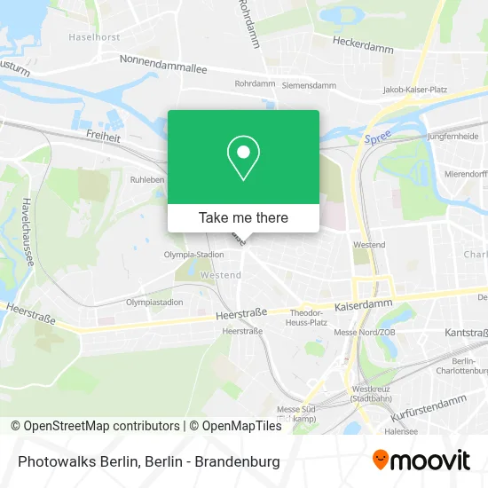 Photowalks Berlin map