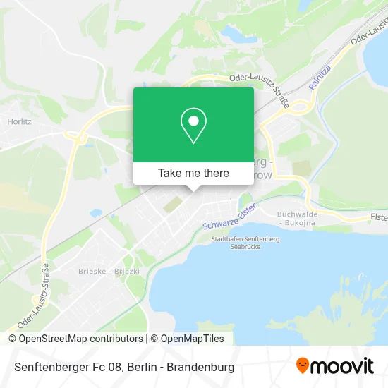 Senftenberger Fc 08 map