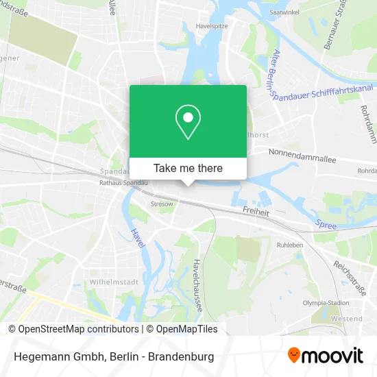 Hegemann Gmbh map