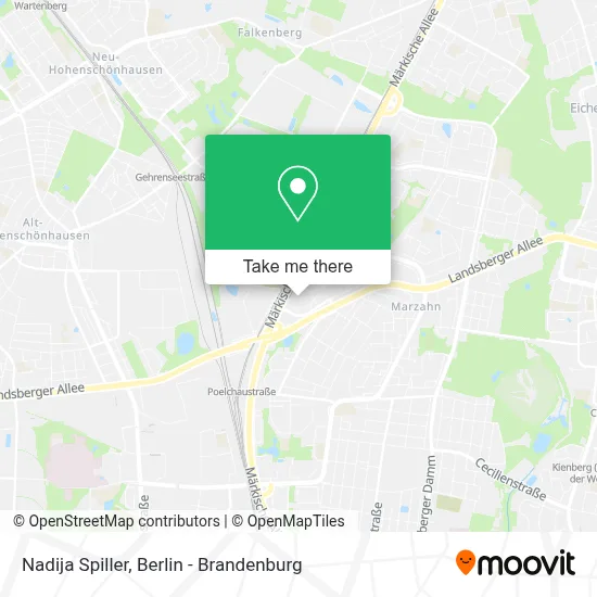Nadija Spiller map