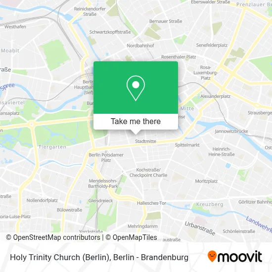 Holy Trinity Church (Berlin) map