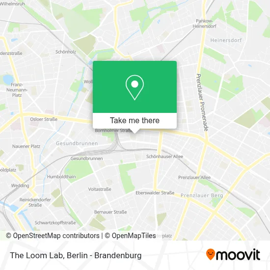 The Loom Lab map