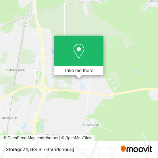Storage24 map