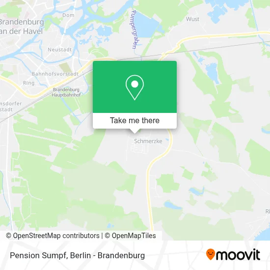 Pension Sumpf map