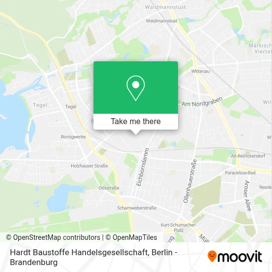 Hardt Baustoffe Handelsgesellschaft map