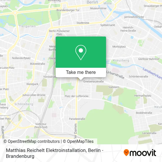 Matthias Reichelt Elektroinstallation map
