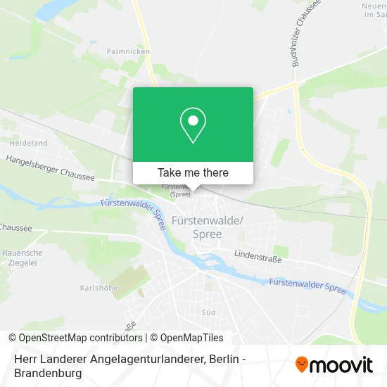 Herr Landerer Angelagenturlanderer map