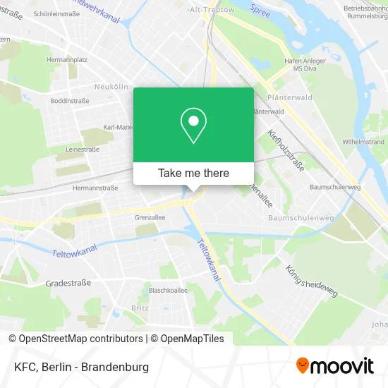 Kfc map
