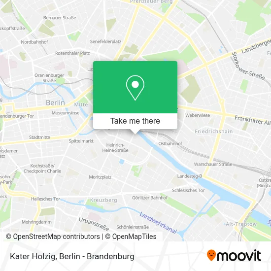 Kater Holzig map