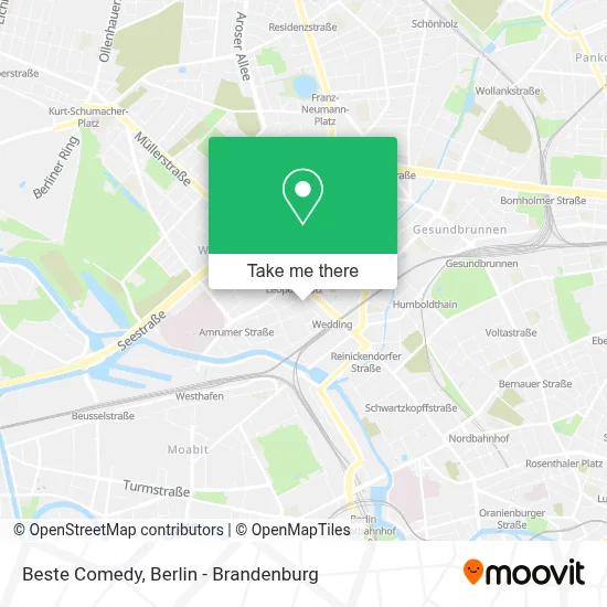 Beste Comedy map