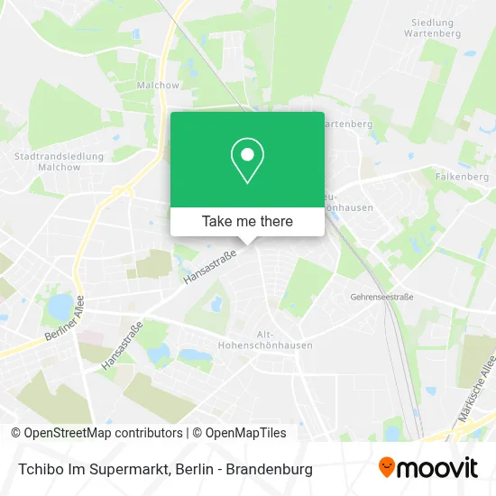 Tchibo Im Supermarkt map