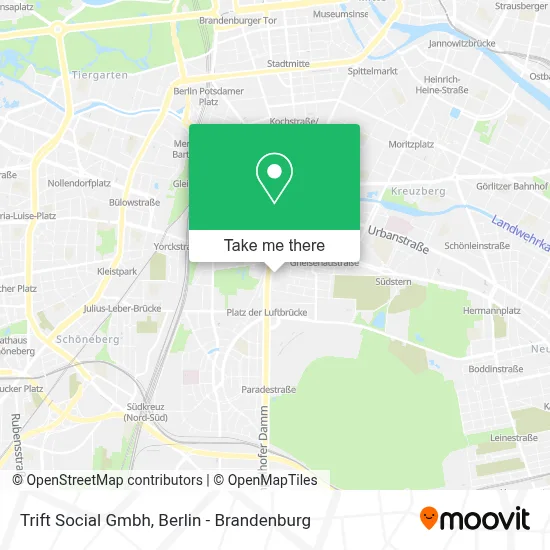 Trift Social Gmbh map